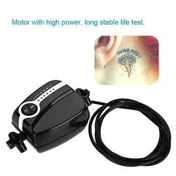 

Pro Portable Airbrush Compressor Kit 5-Adjustable Mini Air Compressor for Cake Decorating Nail Art Tattoo Body Paint Airbrush