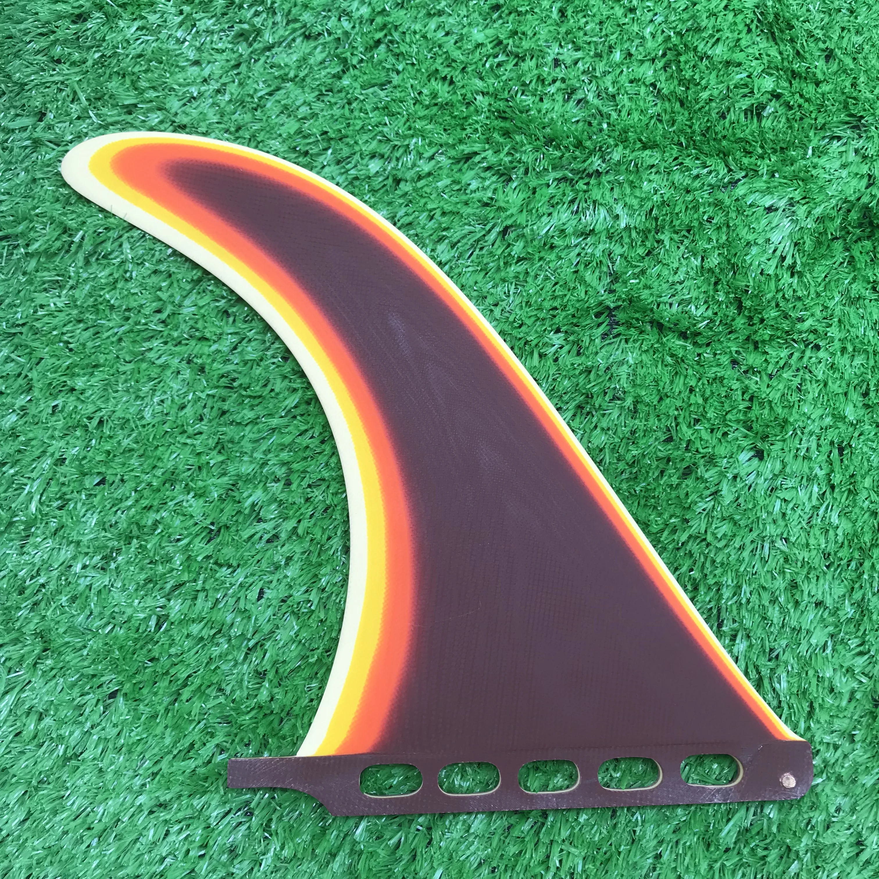 

10 Inch Colorful Surfboard Longboard Fin Single Fin Riding Fin Race Fin