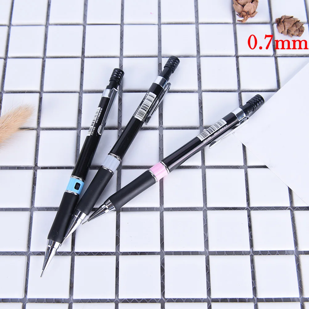 1 шт. механический карандаш Dia 0,7/0,5 мм Твердость HB офисные принадлежности ручка для рисования карандаш для раскрашивания студенческий карандаш 14 см автоматический карандаш
