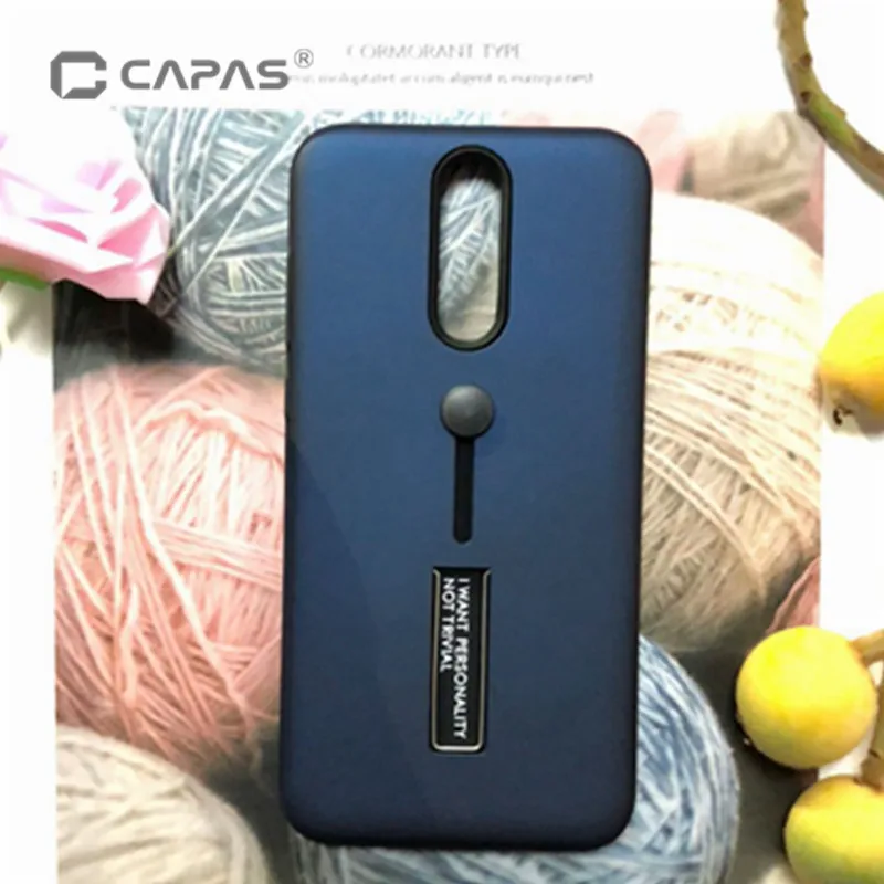 for Huawei Mate 10 Lite / Honor 9i Case Cover Silicone +PC Stand Ring Holder G10 Nova 2i Shockproof |
