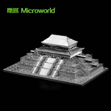 MICROWORLD Royal Building Taihe Temple 3D Metal Puzzle DIY Model Set For Adults Children Educational Collection Toys цена MICROWORLD Royal Building Taihe Temple 3D Metal Puzzle DIY Model Set For Adults Children Educational Collection Toys цены онлайн