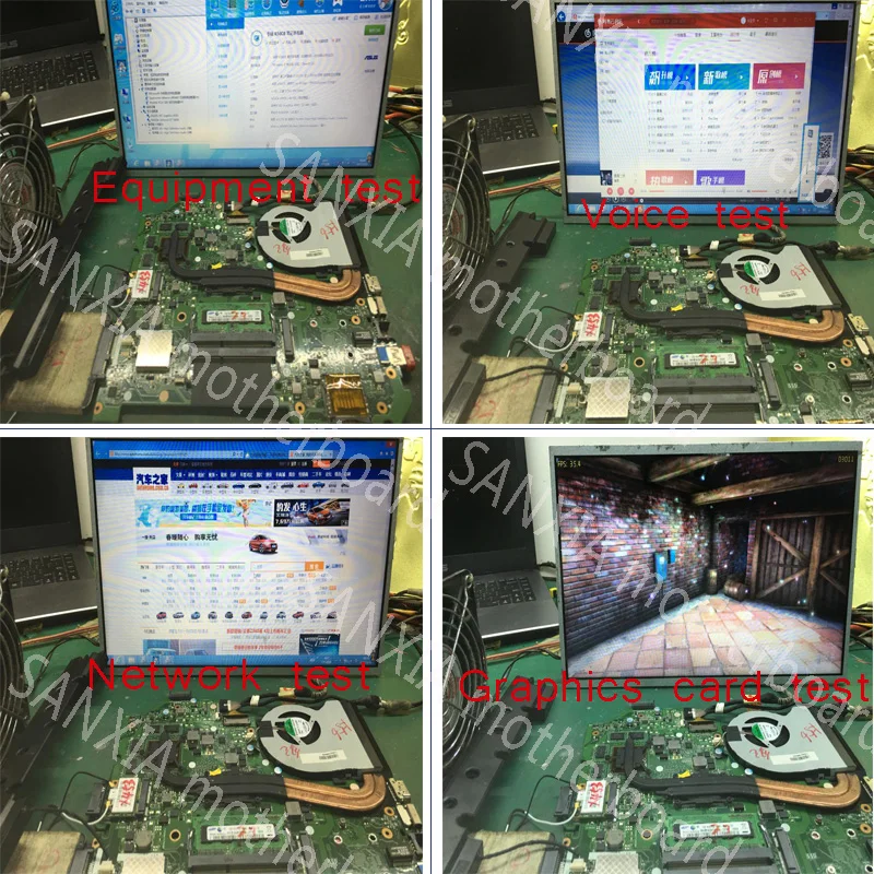 KEFU S301LA материнская плата для ноутбука ASUS S301LA S301L S301 Q301LA Q301L Тесты оригинальная плата 4G Оперативная память I3-4010U