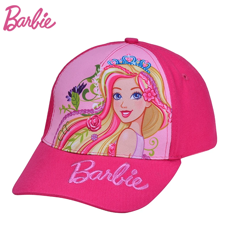 Barbie Pink Baseball Cap Hats Characters Girls Cap Fashion Hip Hop Hats