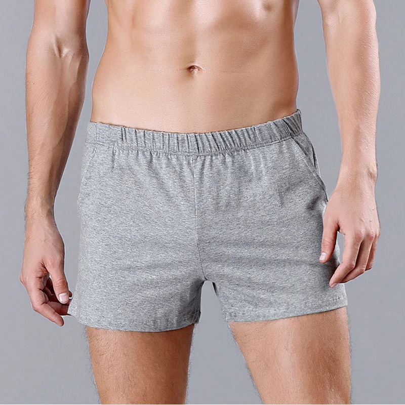 Buy Sexy Men Cotton Long Leg Loose Underwear Men Boxer