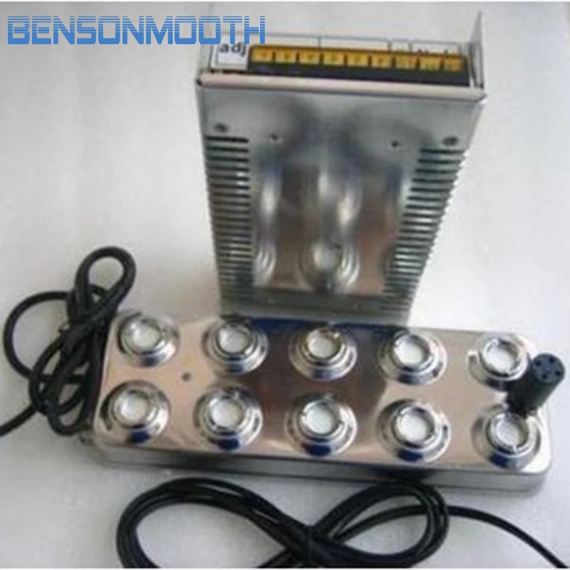 

Ultrasonic mist maker fogger 10 head humidifier +transformer brand 5kg new