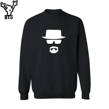 

Legend Heisenberg Breaking Bad Sweatshirt Men Color Gray/Black Mens Hoodies and Sweatshirts 2016 for Street wear