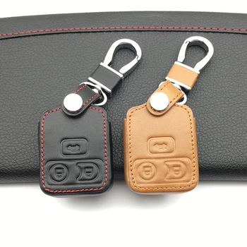 

For Ford Transit MK6 Connect 2000-2006 / For Ford Raptor Pickup trucks Refit Leather Car Key 3 Buttons Protector Skin Holder