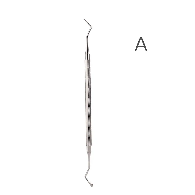 1 шт. зубные десневые втягивающие устройства с двойной головкой из нержавеющей стали стоматологические палочки десневые крючки стоматолога отбеливание зубов чистка зубов 38