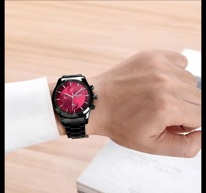 

Quartz watch men's choice, the best business style!