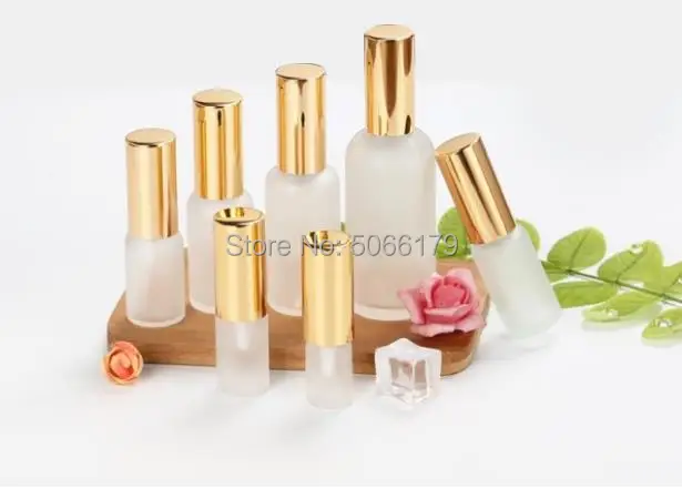 5ml10ml15ml20ml30ml50ml100ml прозрачное матовое стекло бутылка эфирного масла прозрачный