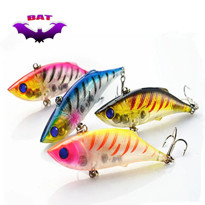 20pcs 10g Resin hard plastic VIBES lure fishing VIB baits for sinking