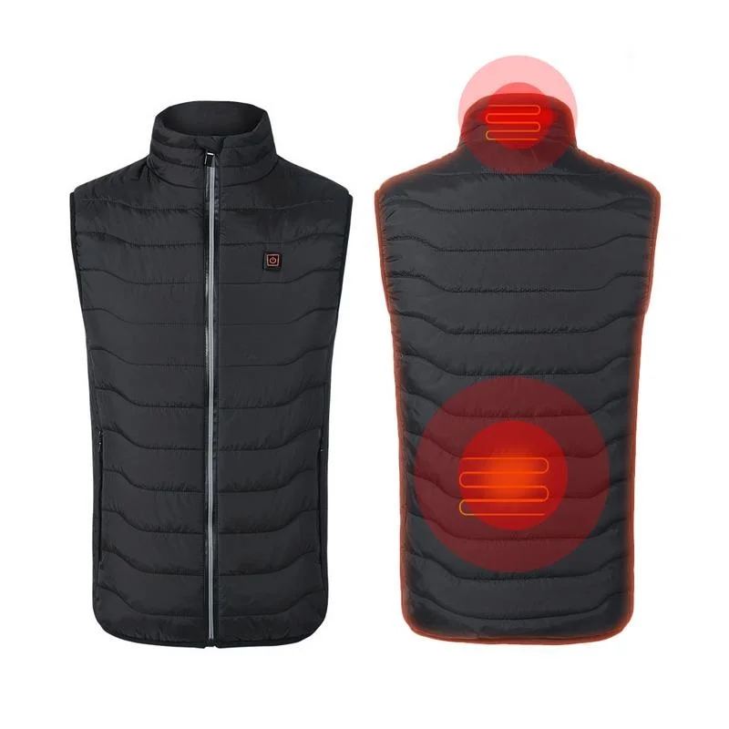 Usb Heated Outdoor Vest Warm Heated Vest Battery Powered Heated Jacket