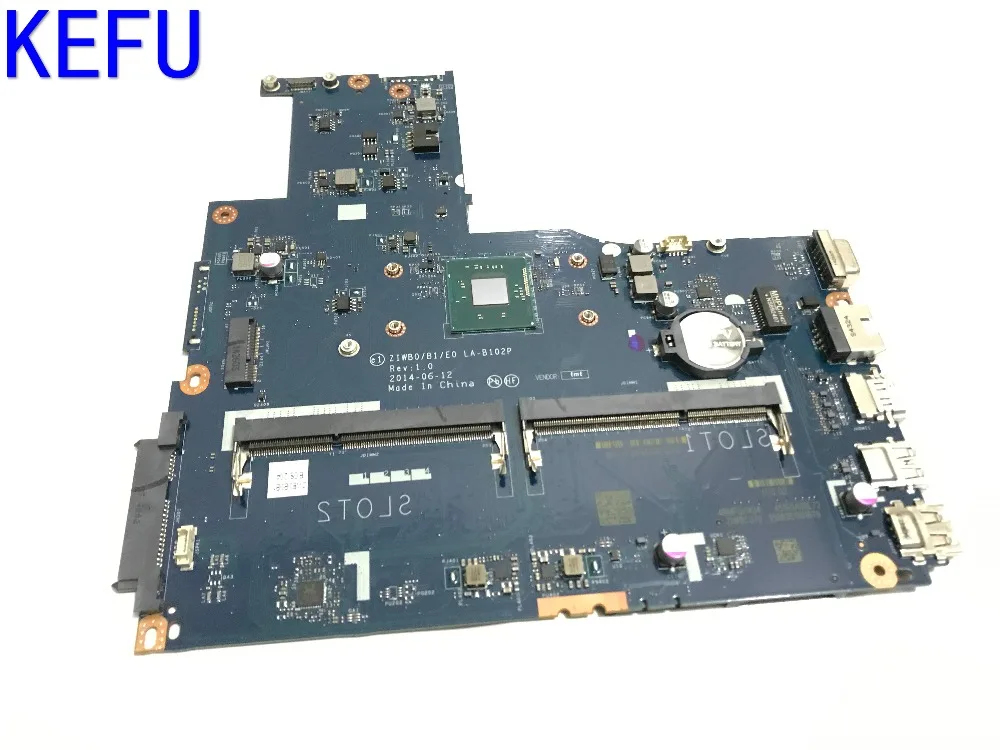 KEFU новый товар ZIWB0/B1/E0 LA-B102P материнская плата для ноутбука LENOVO системная с