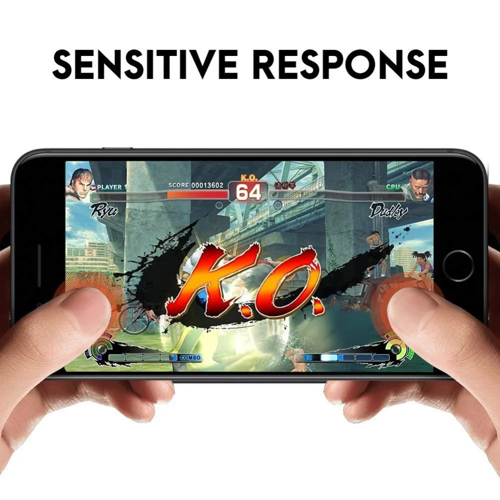 NYFundas For iPhone 7 Tempered Glass 5D Full Cover Screen Protector Film For iPhone XS X S 8 Plus 6 6S verre tremp Protection 3D (2)