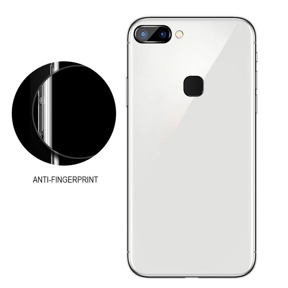 For VIVO X20/X20 Plus Post Fingerprint Bare Machine Vision Transparent Soft Shell Highly Transprant Half-Wrapped Case | Мобильные