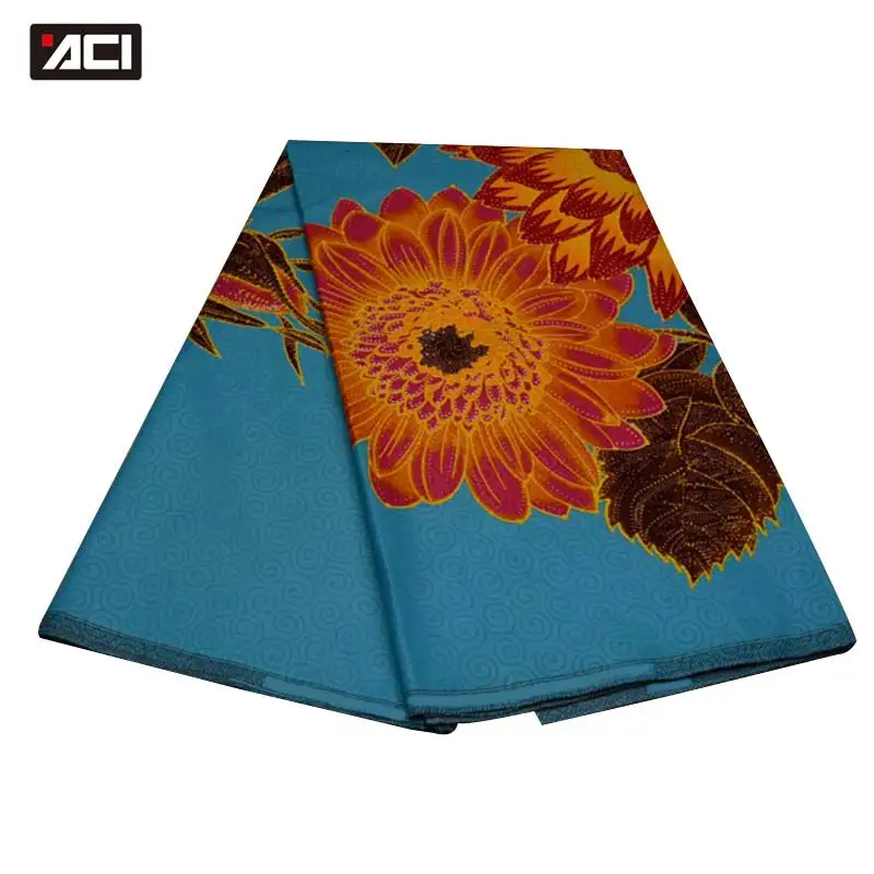 

ACI Super ACI Wax Hollandais African Ankara Fabric Veritable Wax Hollandais 6 Yards/Piece Real Dutch Wax Nigeria Veritable Wax
