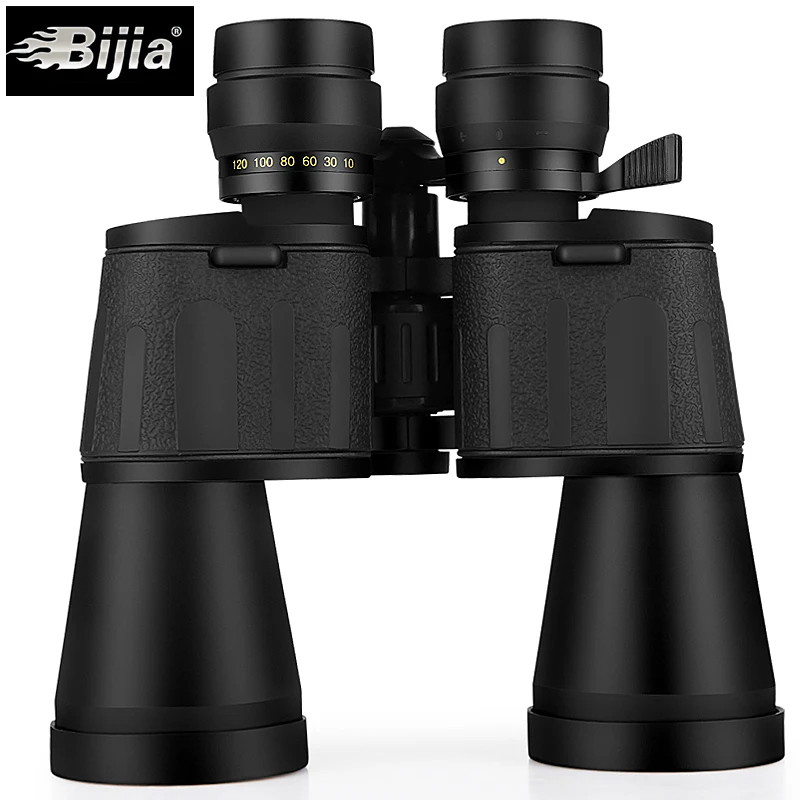 BIJIA 10-120X80 تلسكوب مناظير المهنية زووم بصري الصيد مناظير التخييم للماء