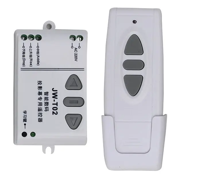 JW T02 AC 220V Motor Wireless Remote Control Switch UP Down Stop ...