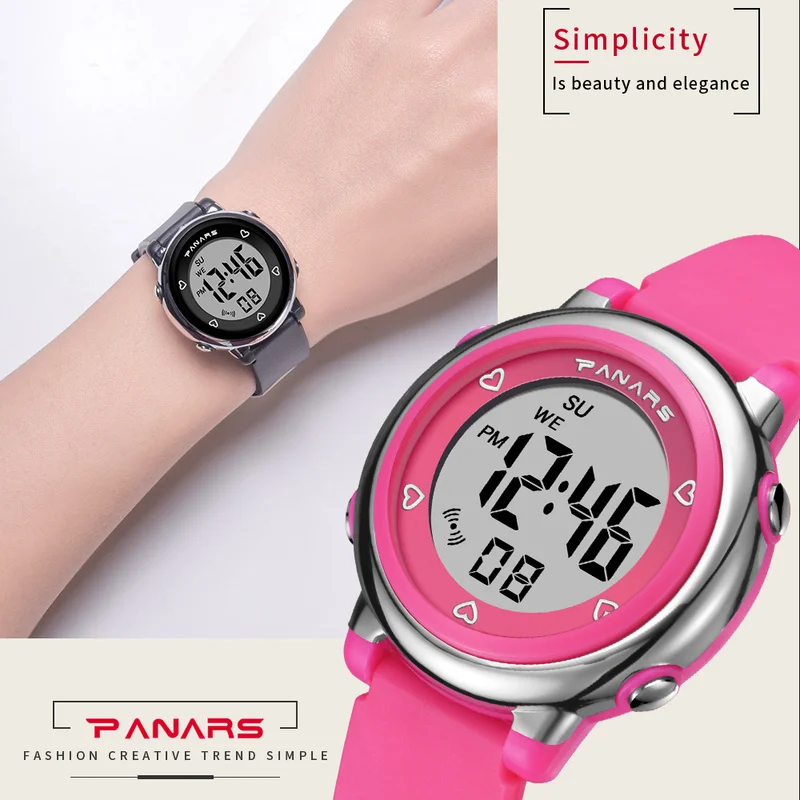 PANARS Children Digital Sport Student LED Kids Waterproof Watches Fashion Cute Boys Girls Wrist Watch Gift Watch Alarm Men Clock PANARS Children Digital Sport Student LED Kids Waterproof Watches Fashion Cute Boys Girls Wrist Watch Gift Watch Alarm Men Clock