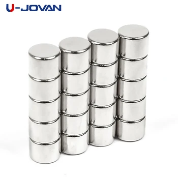 

U-JOVAN 10pcs 5 x 4 mm N35 Super Strong Powerful Craft Magnet Rare Earth Neodymium Magnets 5*4mm