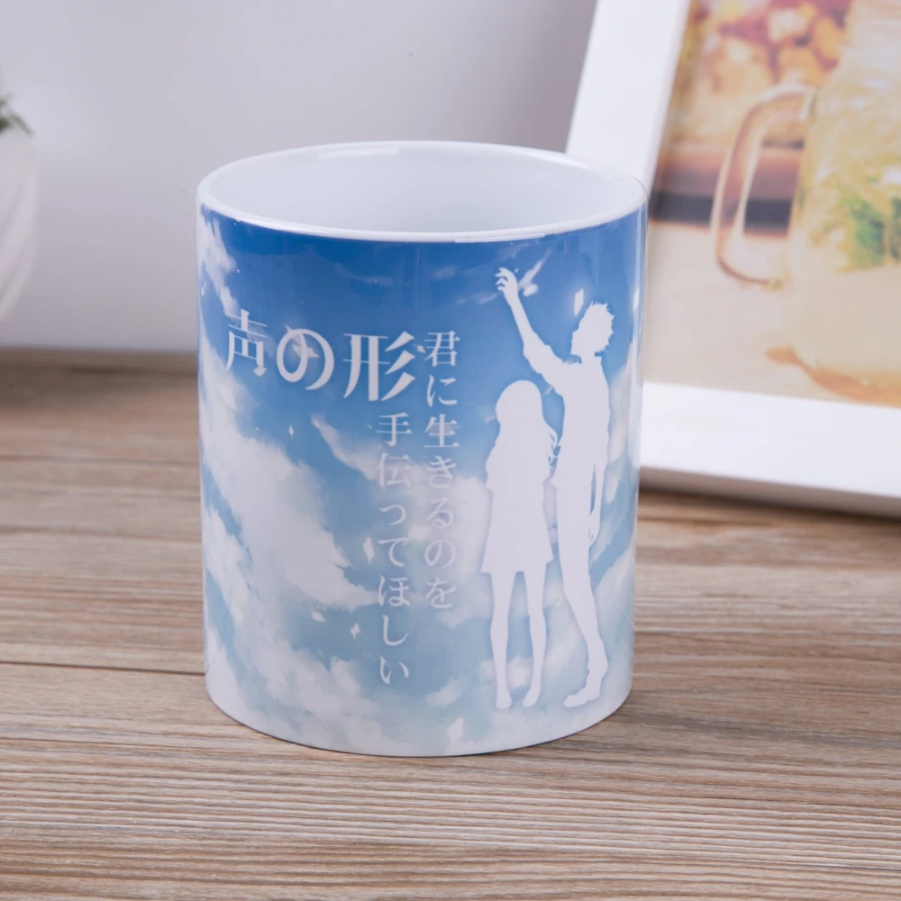 Anime JK Koe no Katachi A Silent Voice ishida shouya Shouko Nishimiya Cosplay Mug Ceramic Daily Drink Cup The Shape Of | Тематическая