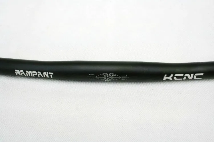 KCNC Rampant Плоский Руль прямой Стержень 31,8 мм 600 мм велосипедная ручка черный 185 г