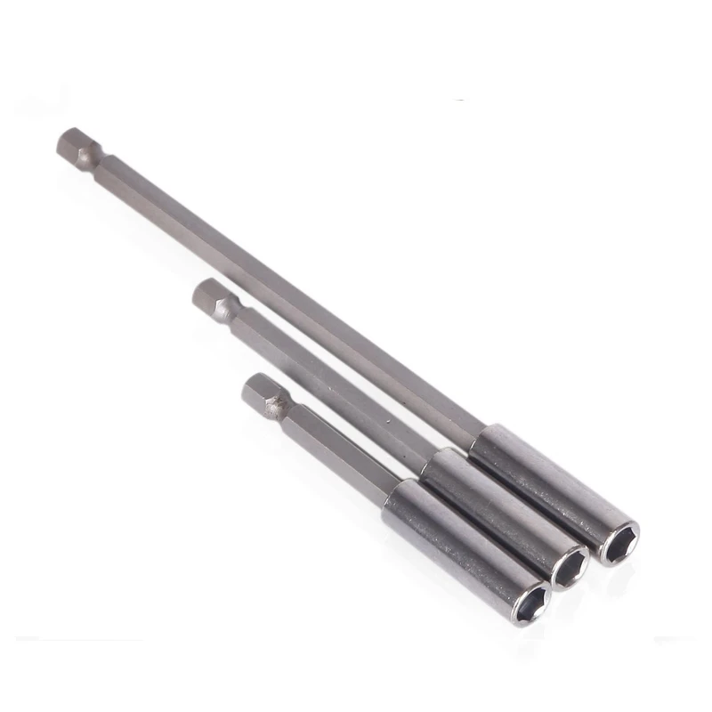 3PCS 1/4" Hexagon Shank Magnetic Bit Holders Screwdriver Drill Long Extension Bar Quick Change Tools | Инструменты