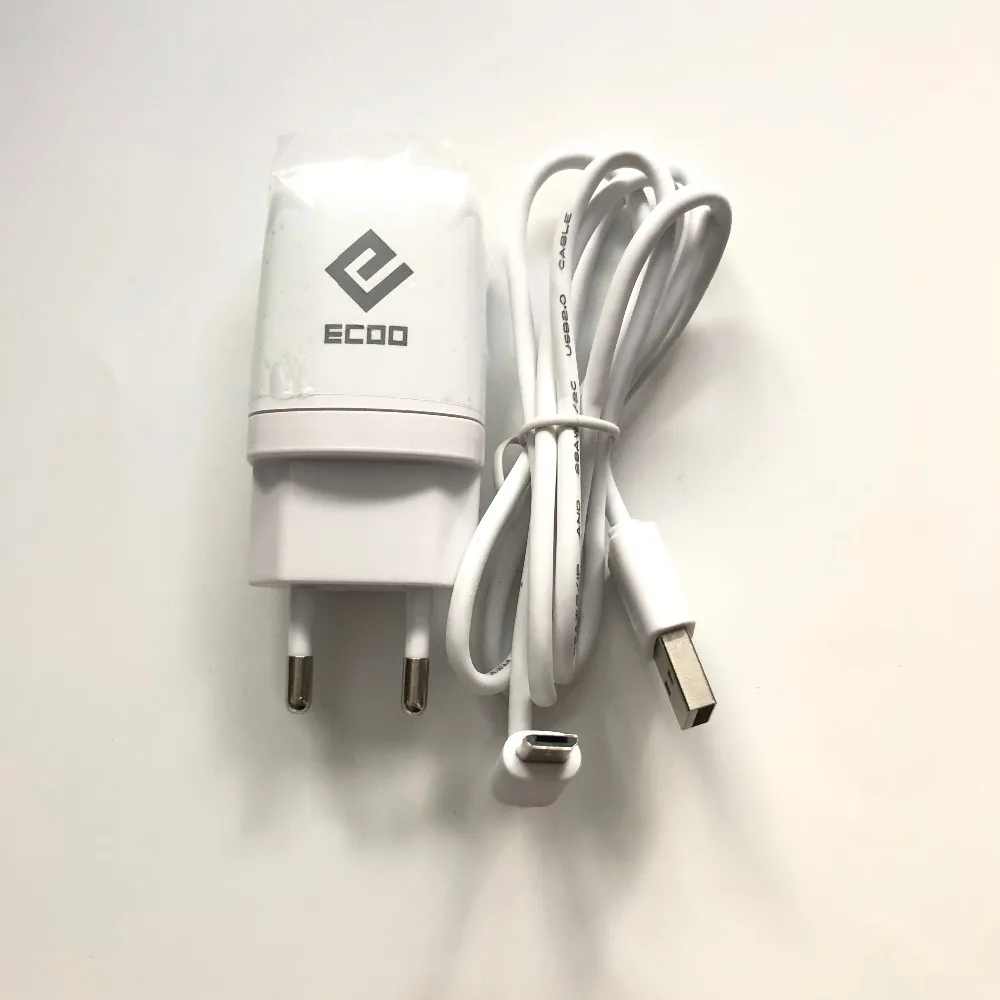 Ecoo E04 зарядное устройство для путешествий + USB кабель линия Подержанный Ремонт