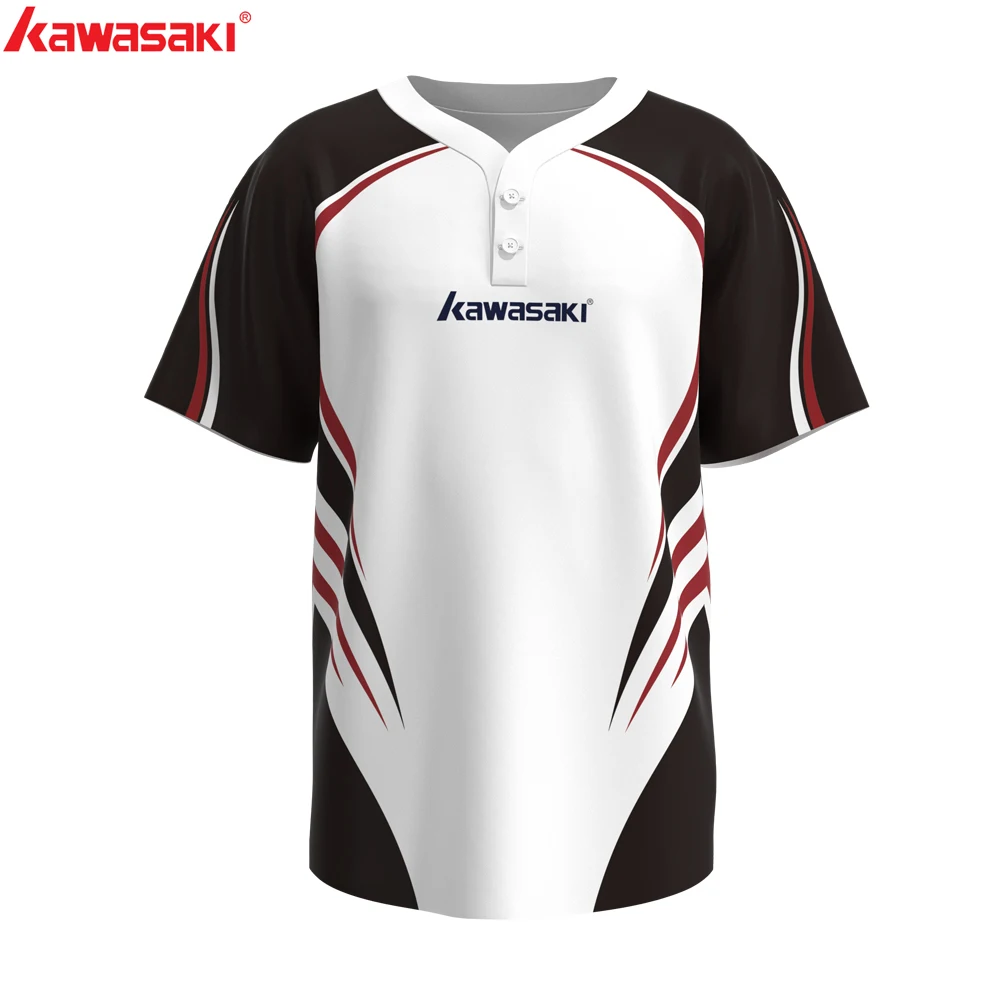 

Factory sale customized 2 buttons Baseball Shirt polyester baseball jersey Good Fabric Custom Team Name Number Logo Shirt