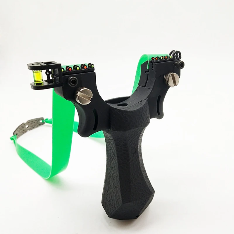

Slingshot Optical Precision Catapult Hunting High Quality ABS Resin With Rubber Band Outdoor Shooting Game sling shot Toy