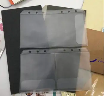 

A6 PVC Flap Pocket for 6-Hole Loose-leaf Notebook Collection PVC Pocker
