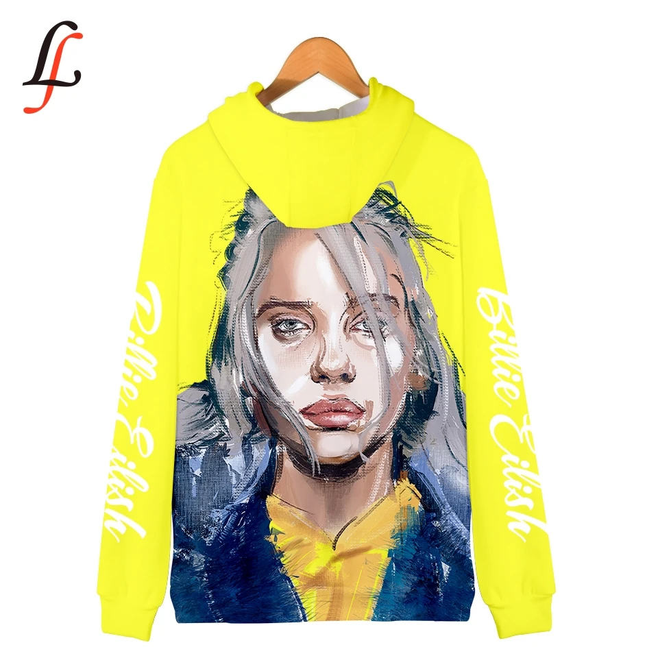 Billie Eilish harajuku 3D толстовки на молнии Modis K pop толстовка Bangtan для мальчиков и девочек толстовки для фанатов женские/мужские повседневные толстовки на молнии