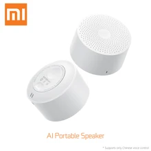 Xiaomi мини AI Bluetooth динамик портативный спортивный музыкальный аудио динамик жизнь водонепроницаемый Модный маленький динамик s AI динамик