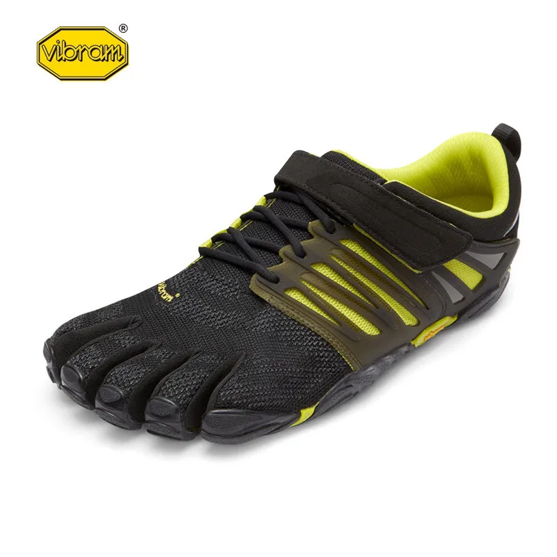 Vibram fivefingers V-Train Лидер продаж дизайн резиновый с пятью пальцами открытый нескользящий дышащий светильник вес обуви для мужчин - Цвет: 17M6602