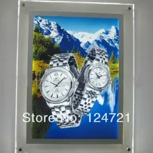 LED Лайтбоксы, одной стороны ПРИВЕЛО LightBox наружной рекламы, светодиодные вывески акриловые окна свет