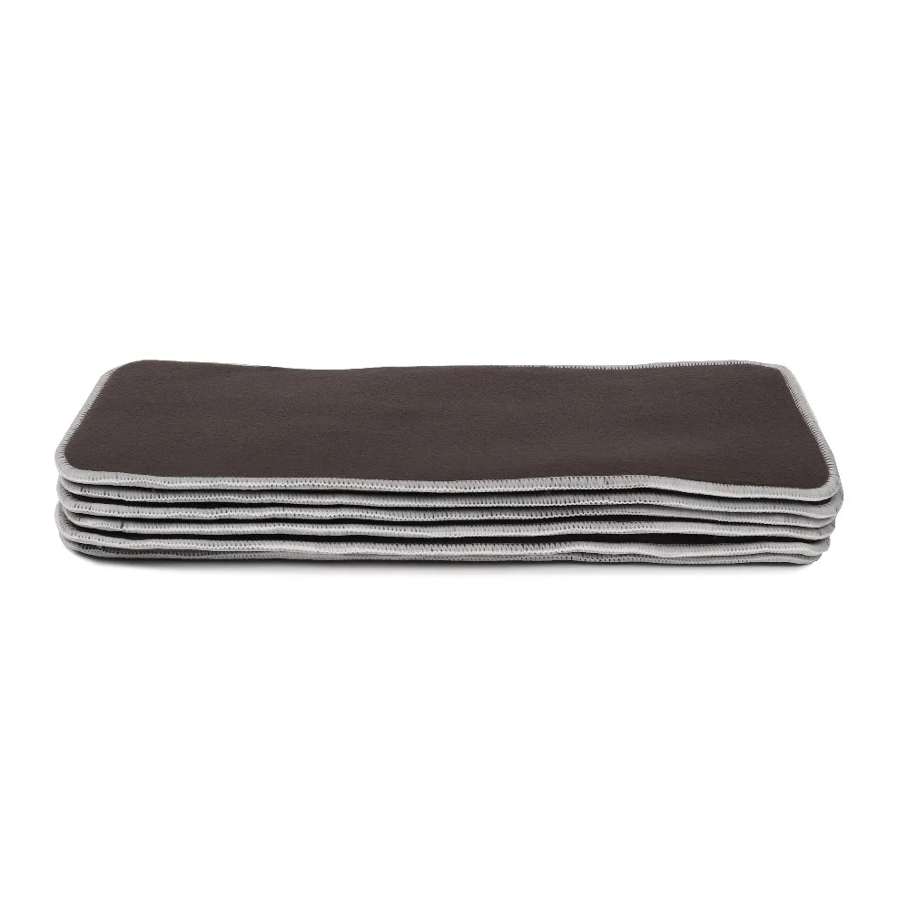 

[CHOOEC] 1Pcs 4 Layers Of Bamboo Charcoal fiber Insert Soft Baby Cloth Nappy Diaper Use Water Absorbent Breathable