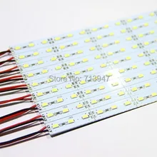 50X 3 года гарантии суперяркость DC12V 5730 светодиодный жесткой полосы PCB алюминия 72 светодиодный s/m Экспресс