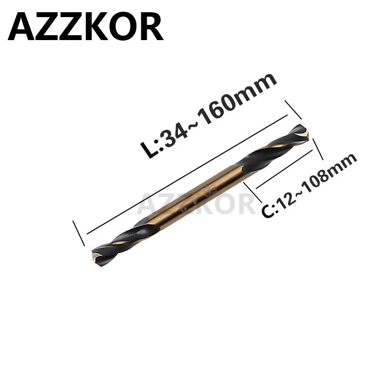 Двустворчатый нержавеющий сверлильный высокоскоростной стальной специальный шлифовальный электрический резак AZZKOR 3,2 мм/4,2 мм/5,2 винтовое сверло 1 шт