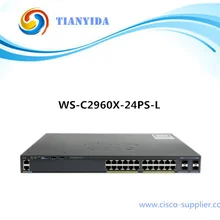 Запечатанный катализатор 2960X WS-C2960X-24PS-L 24 порта гигабитный сетевой коммутатор