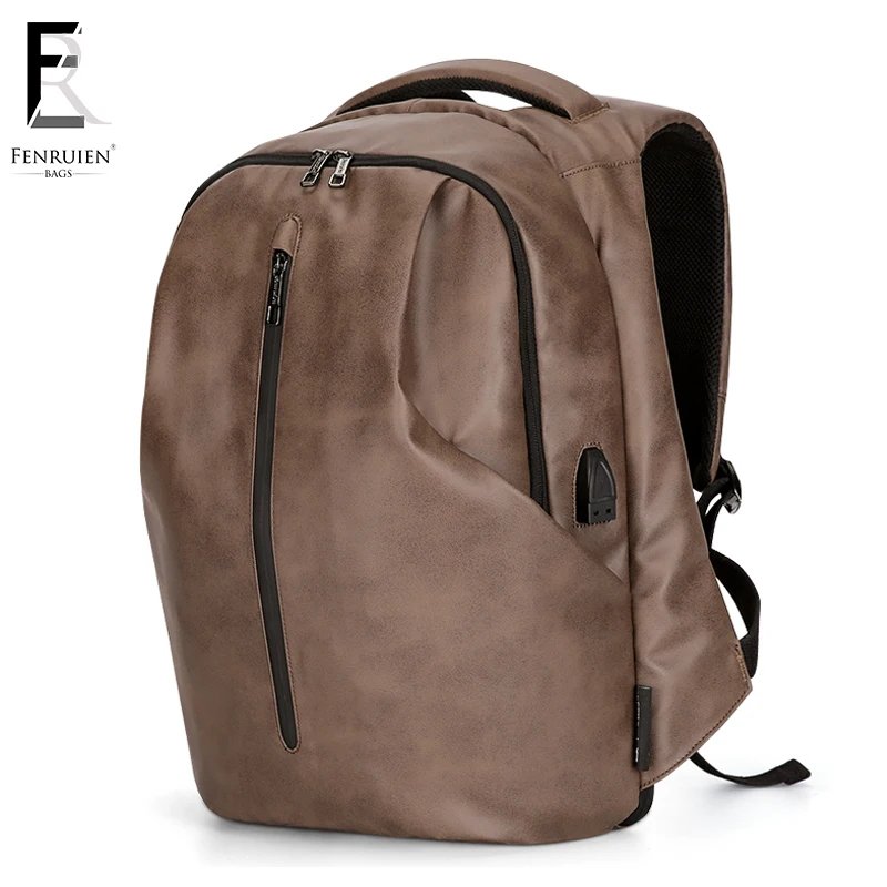 

FRN Multifunction USB Charging 15.6 Inch Laptop Backpack Large Capacity Waterproof Male Travel Bags Men Mochila Masculina Women