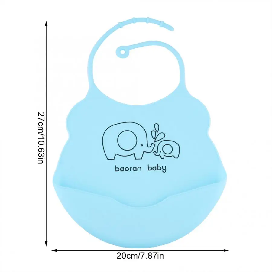 Водостойкие Детские Малыши силиконовые детские нагрудники трехмерная еда капот дети регулируемые передник для кормления цветной платок-Слюнявчик