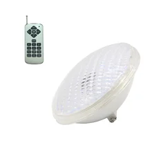 Проектор светодиодный свет для бассейна RGB фонариков 36 Вт 12 В PAR56 лампа IP 68 плавучая лампа несколько цветов с пультом дистанционного управления теплый белый