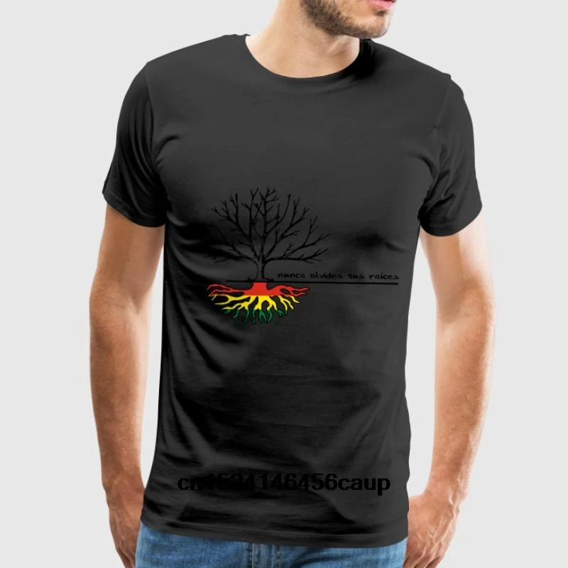 

100% Cotton O-neck Custom Printed Men T shirt Bolivia Roots Heritage Women T-Shirt