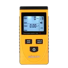 Качество цифровой ЖК-детектор электромагнитного излучения метр Дозиметр Тестер счетчик встроенный датчик электромагнитного излучения