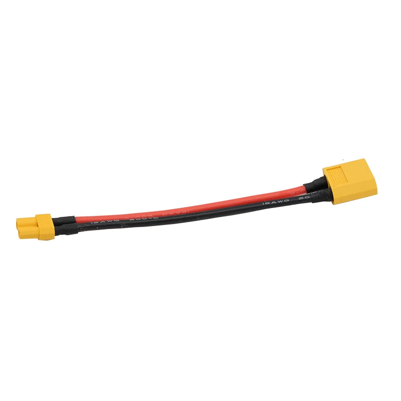 1Pcs XT60 Female / Male Convert to XT30 Male / Female Connector Plug with 16AWG connection cables For RC Model Multicopter 4