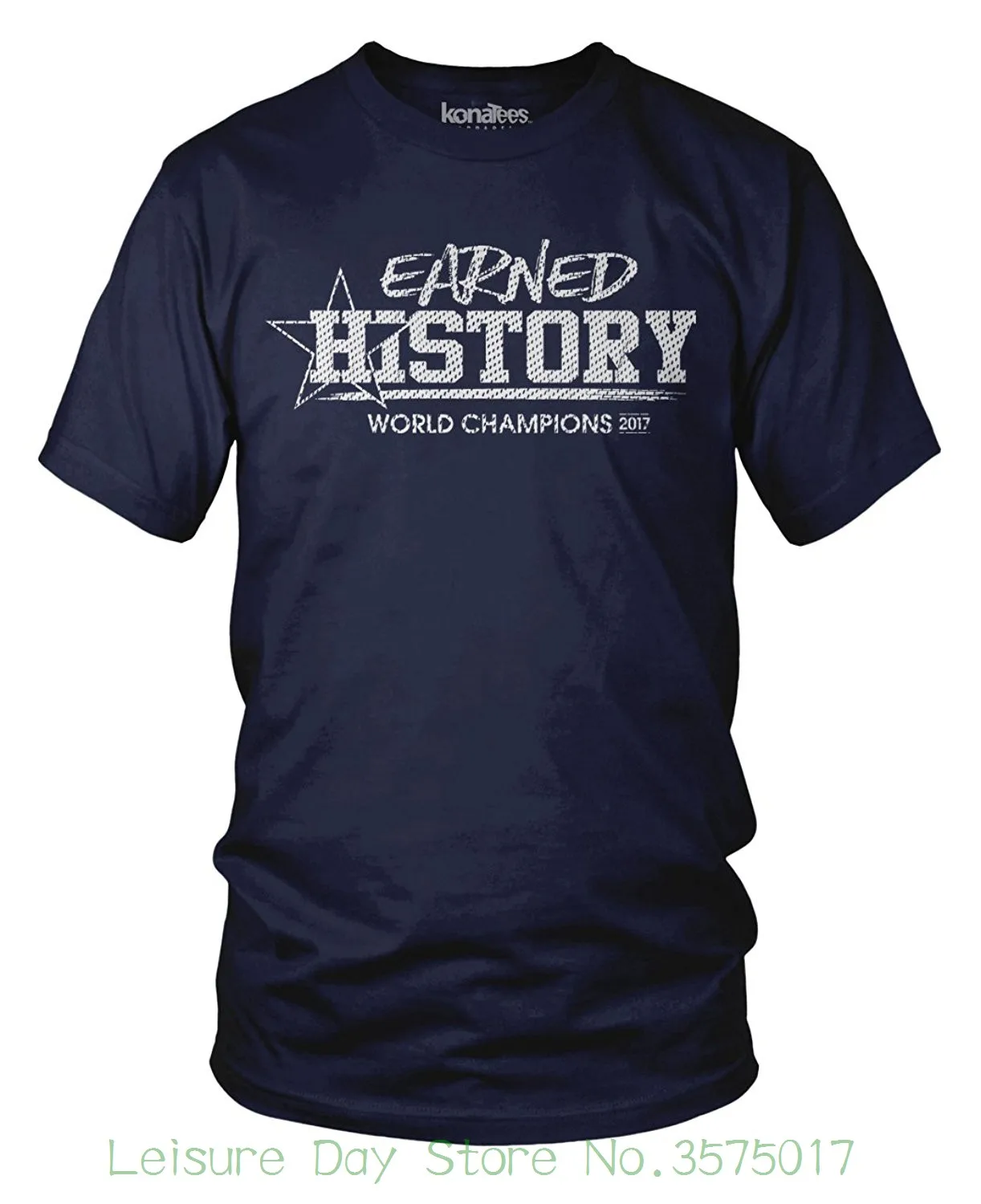 Summer Short Sleeves Fashiont World Champions , Houston Baseball
