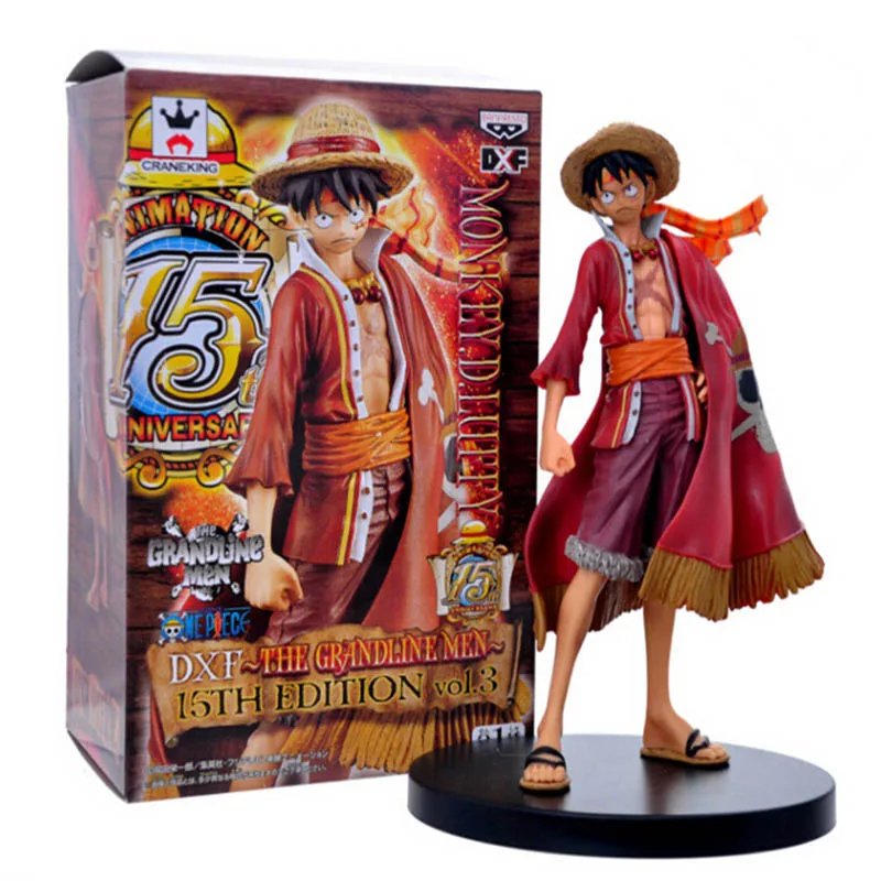 17cm Anime 2020 One Piece Luffy Theatrical Edition Action Figure Juguetes Figures Collectible Model Toys Christmas Toy
