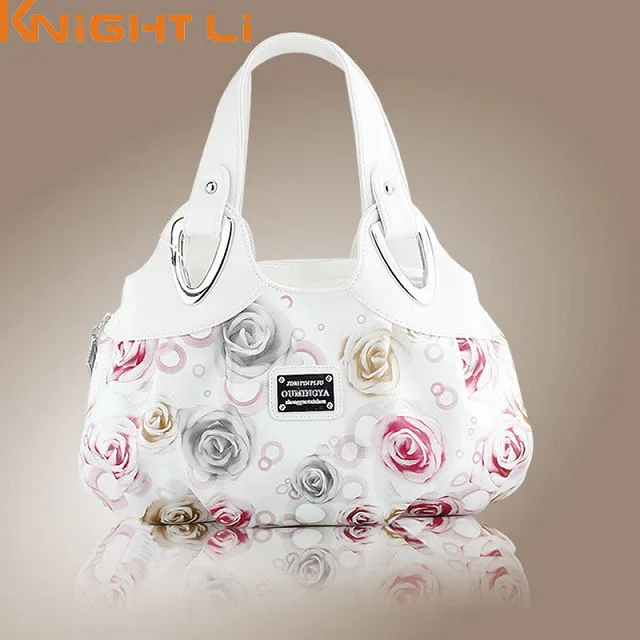 2018 Hot Fashion Korean Handbag Beautiful Women Pu Leather Bag Tote 2018 Hot Fashion Korean Handbag Beautiful Women Pu Leather Bag Tote Printing Handbags Many Style Satchel Drop Wholes Mm5 In Shoulder Bags From