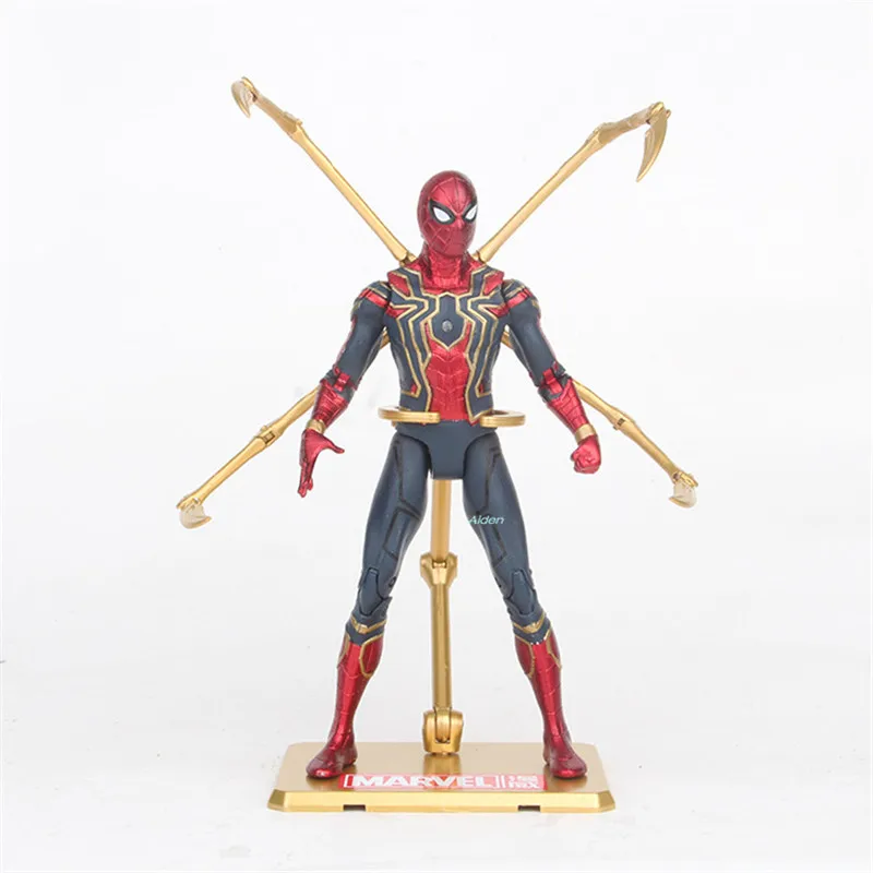 

Avengers: Endgame Superhero Iron Spider-Man Peter Benjamin Parker PVC Action Figure Collectible Model Toy OPP 15CM Z1773