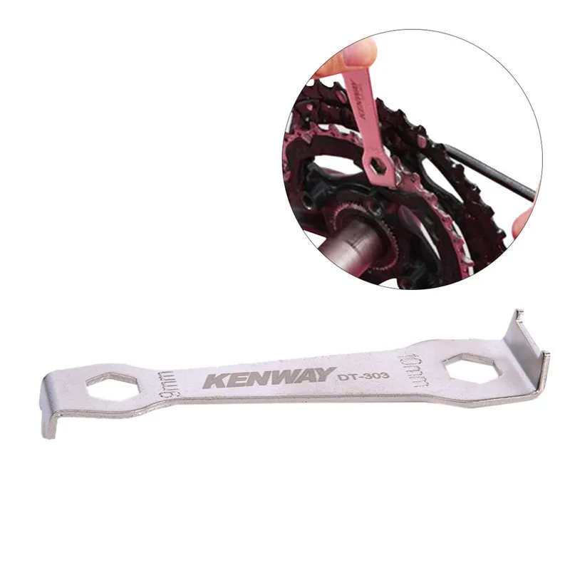 Bike Crankset Bolt Fixed Wrench Spanner Bicycle Mountain Bike Chain